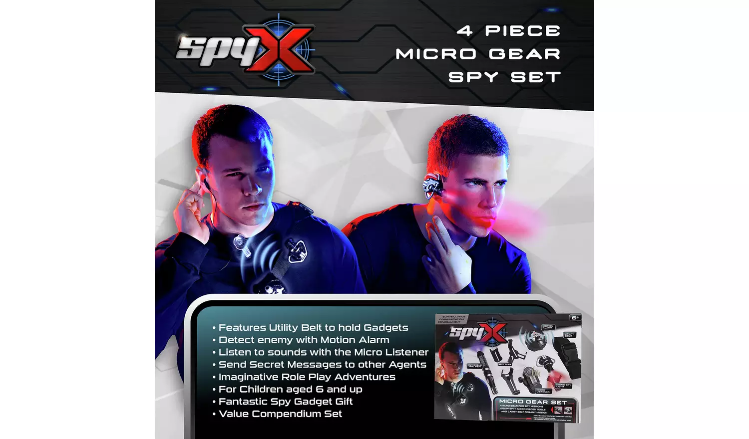 Spy X Micro Spy Gear Set