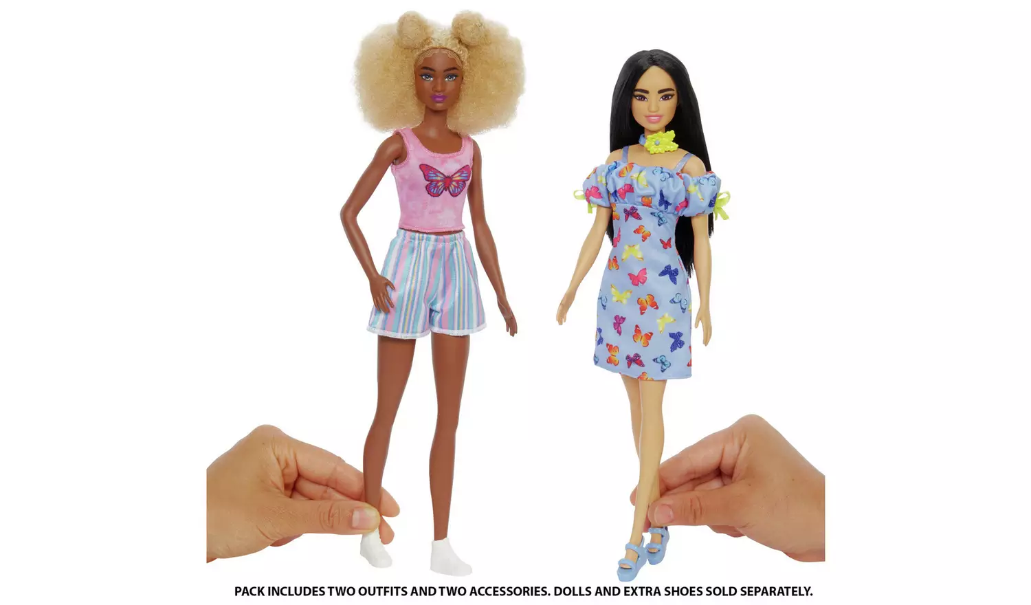 Barbie Fashions 2 Dolls Outfit Pack Assortment