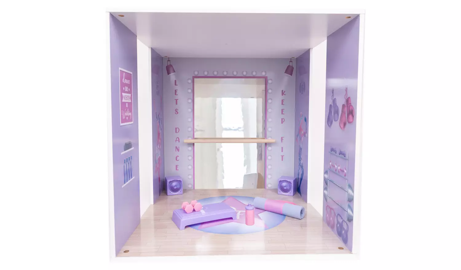 DesignaFriend Wooden Work Out Room