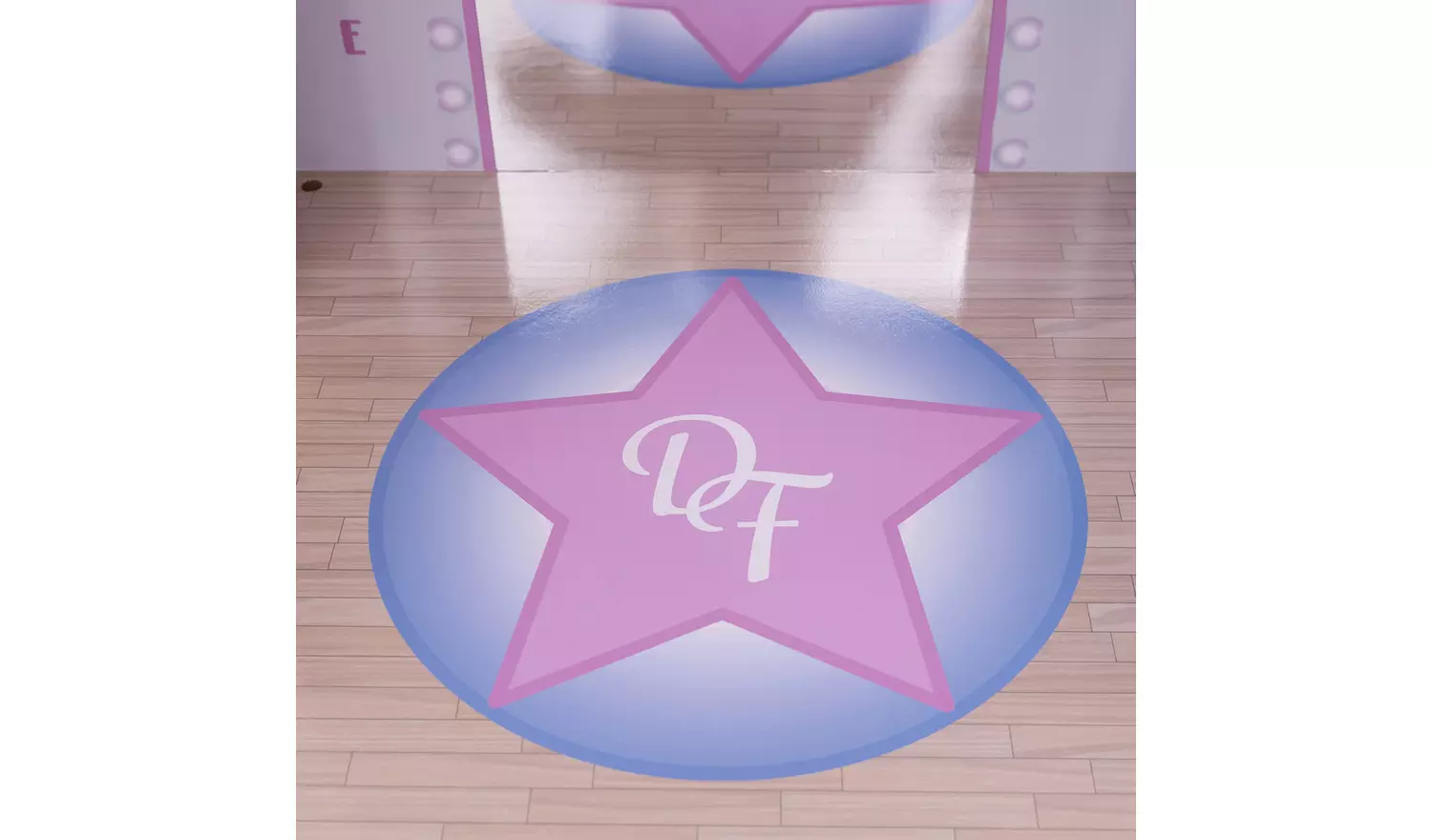 DesignaFriend Wooden Work Out Room