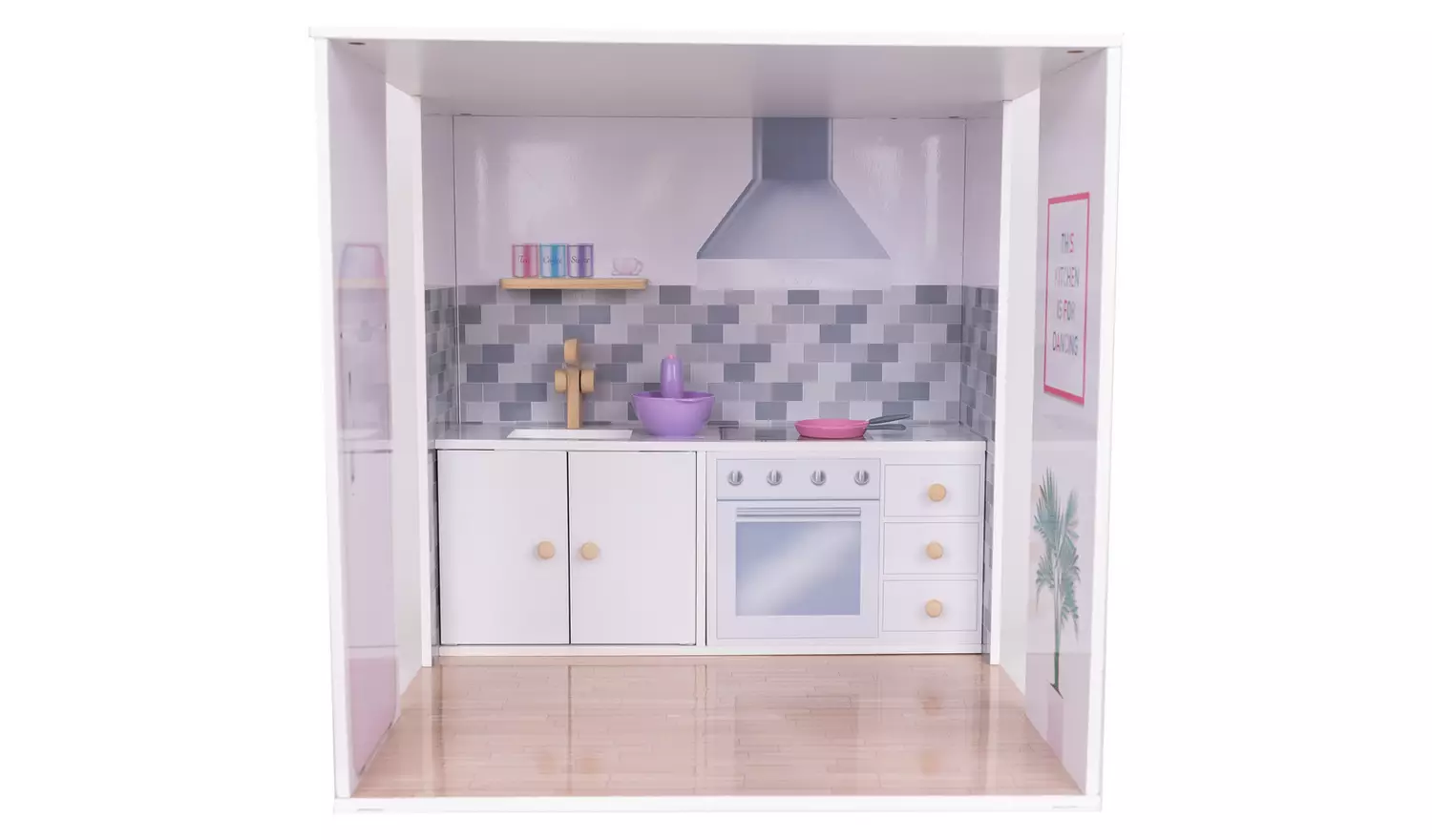 DesignaFriend Wooden Kitchen Room