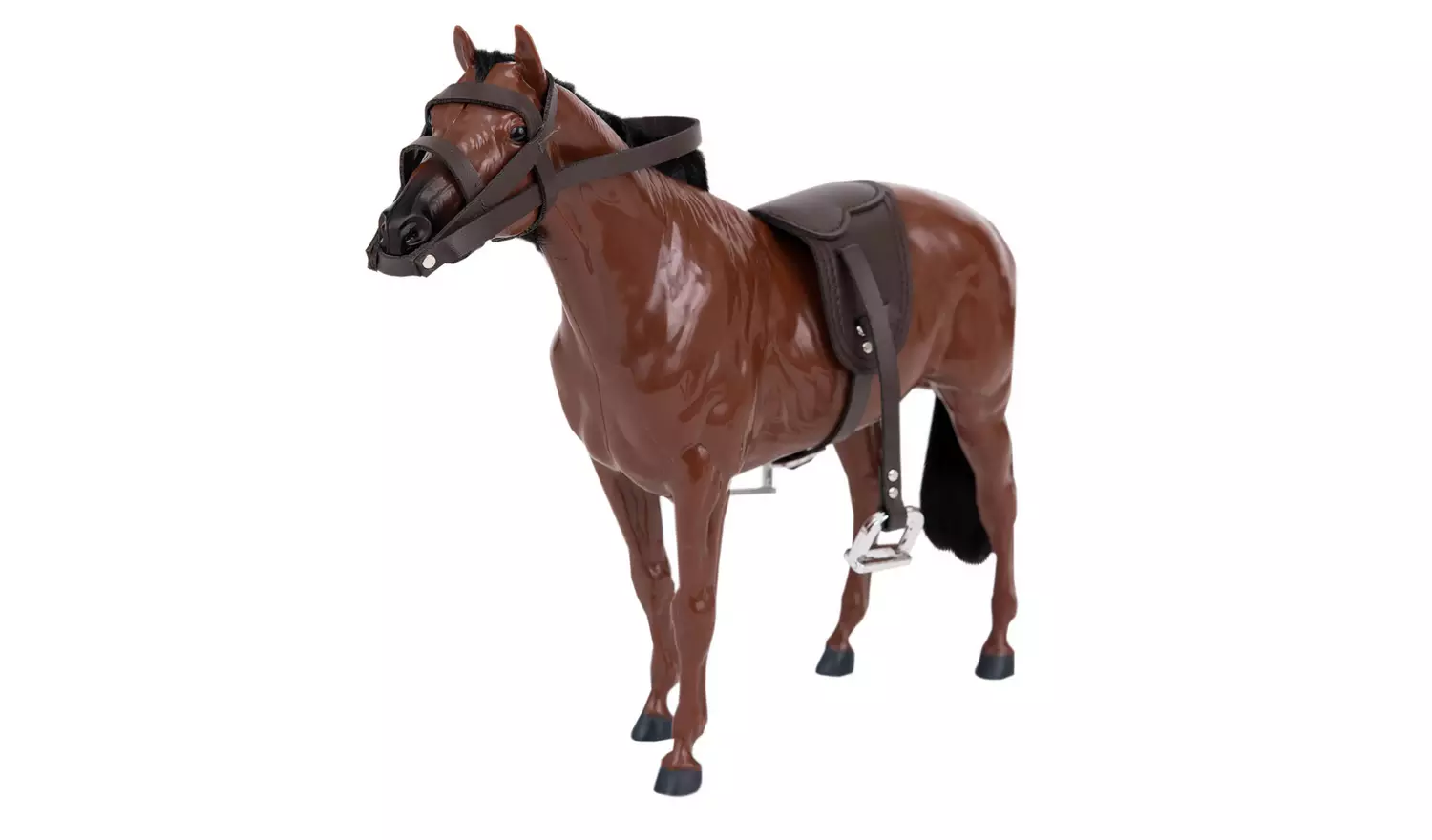 Pony Parade Dark Bay Pony Playset- 10inch/24cm