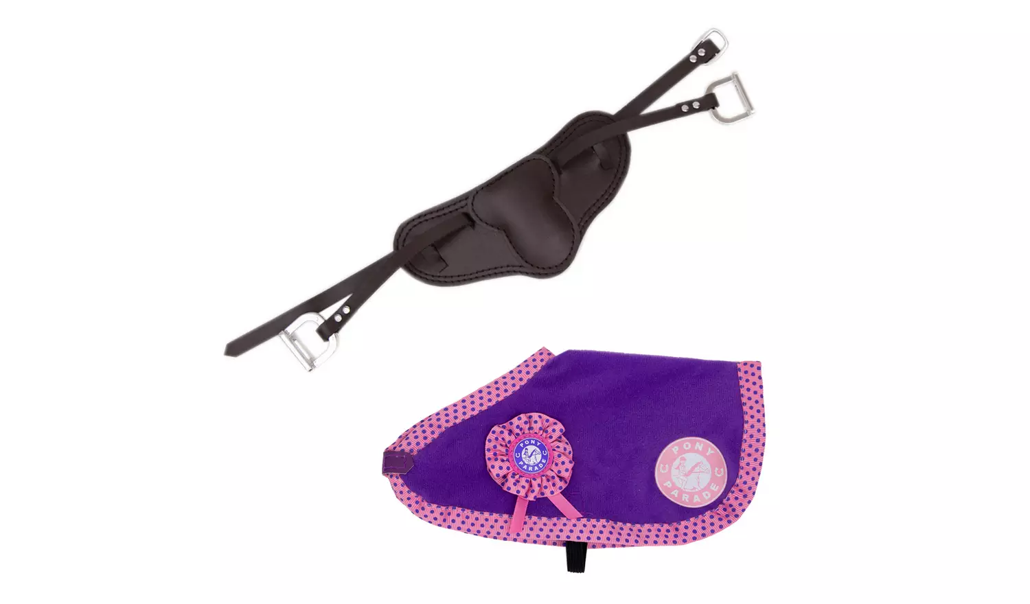 Pony Parade Dark Bay Pony Playset- 10inch/24cm