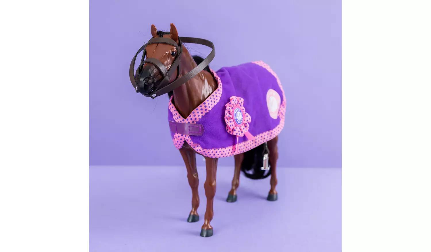 Pony Parade Dark Bay Pony Playset- 10inch/24cm