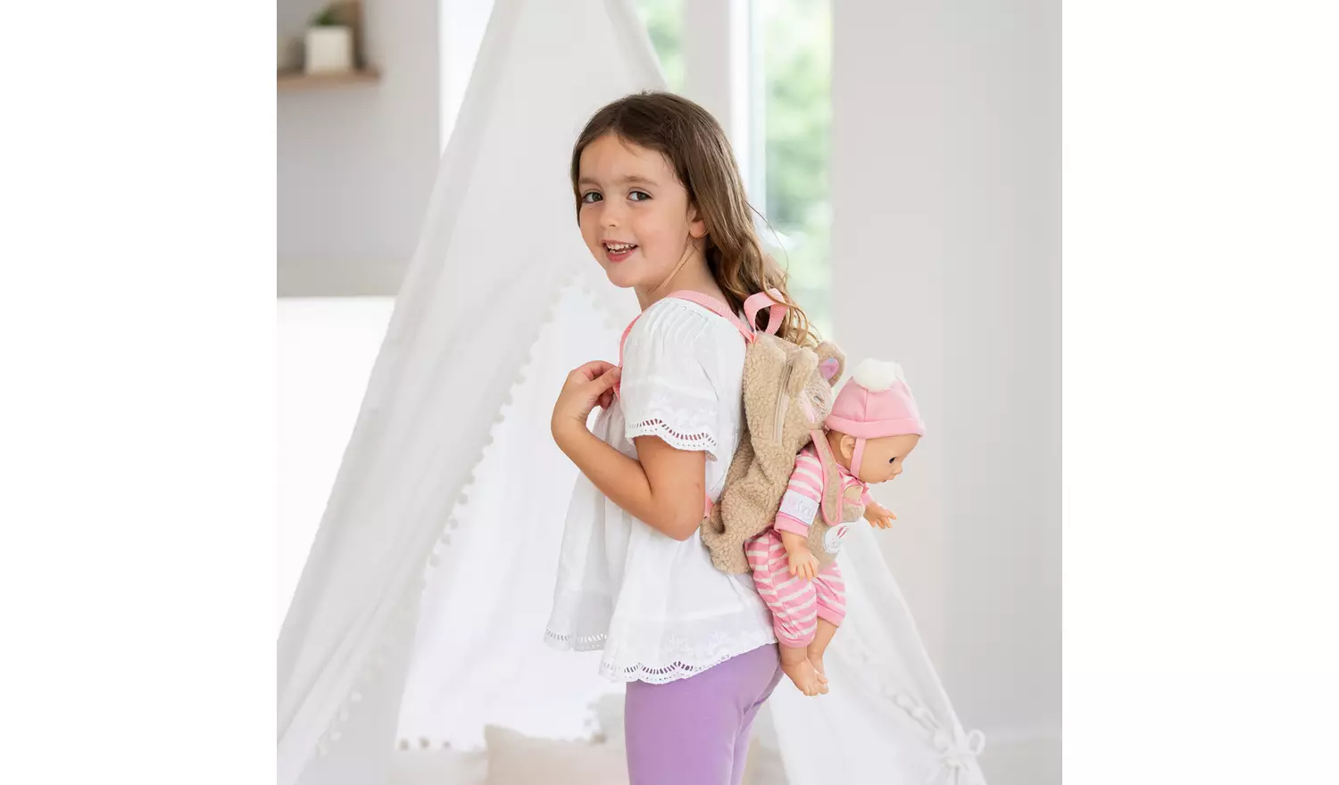 My First Tiny Treasures Bear Hug Changing Bag Carrier