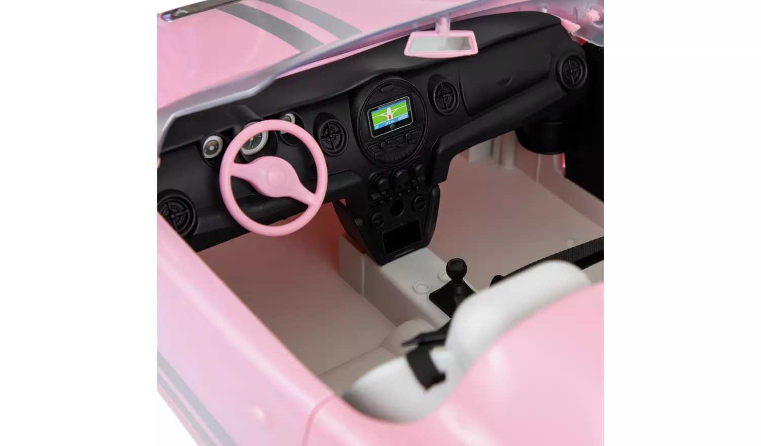 Designafriend Dolls Toy Car - Matt Pink