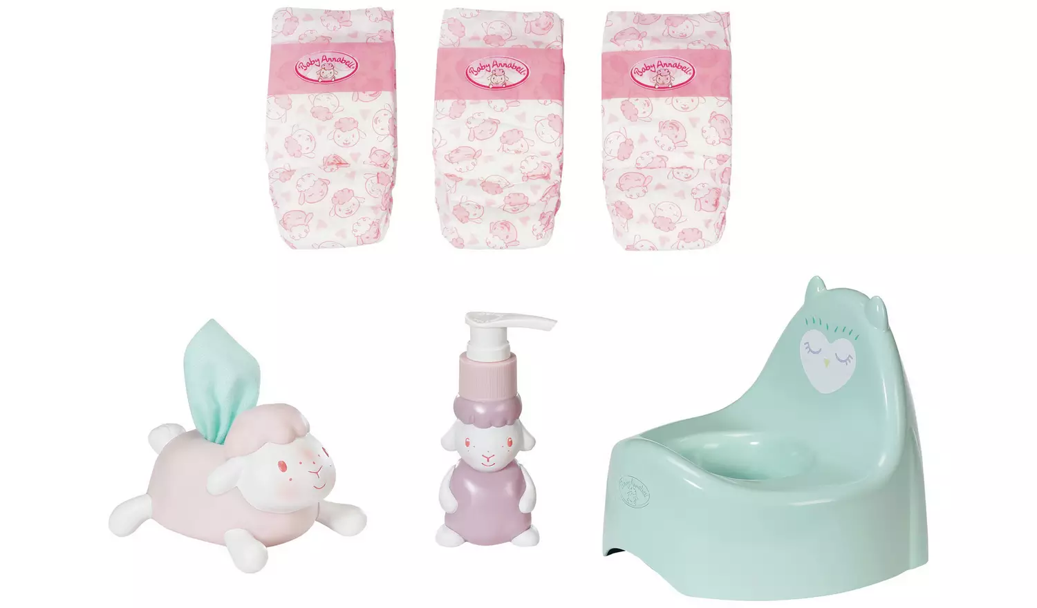 Baby Annabell Dolls Potty Set