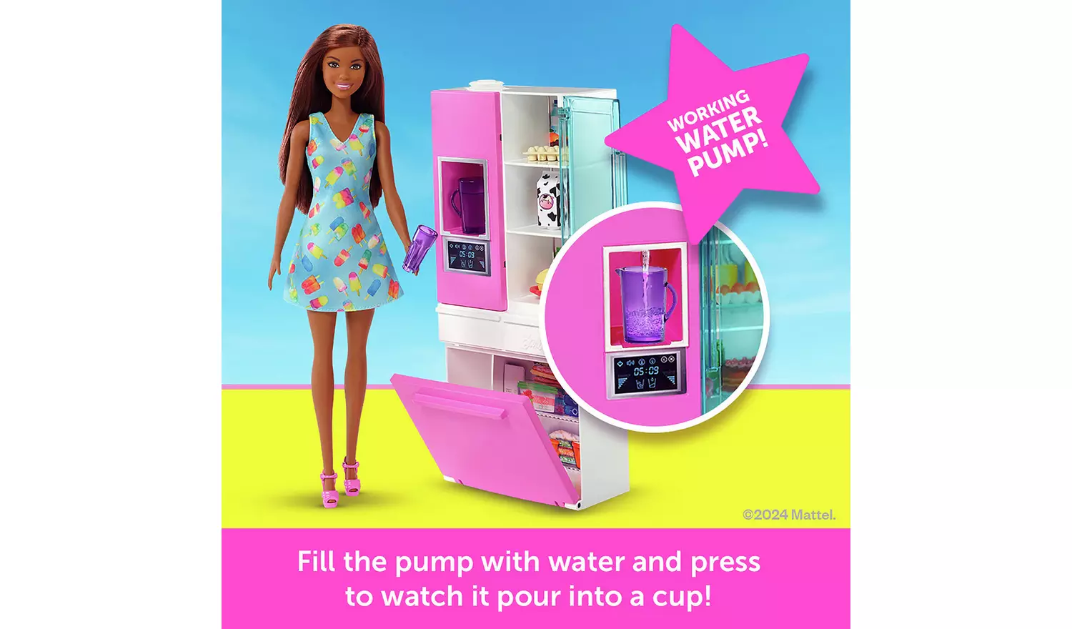 Barbie Estate Dolls House and 3 Dolls