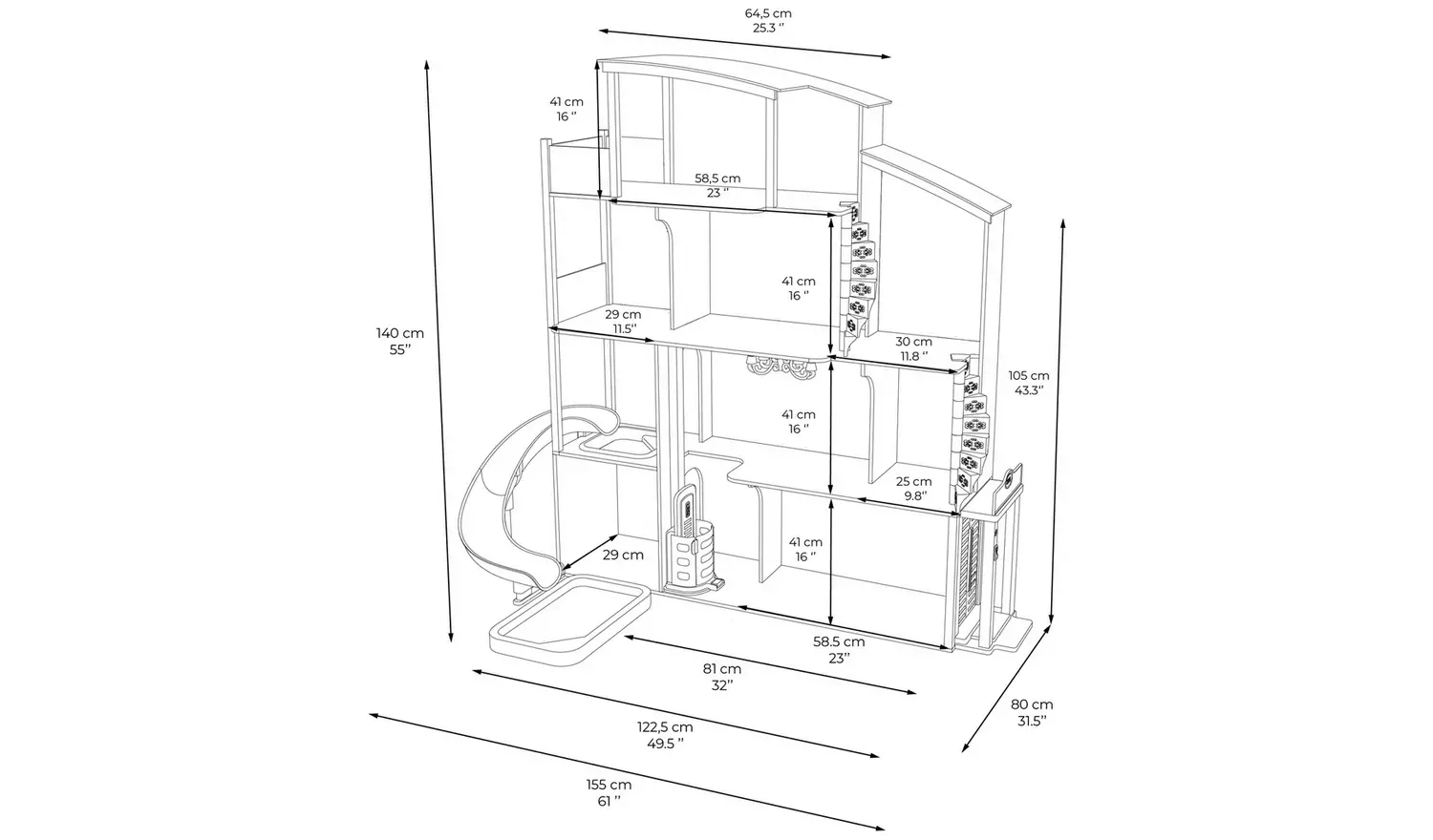 Jupiter Workshops Manhattan Mansion Dolls House