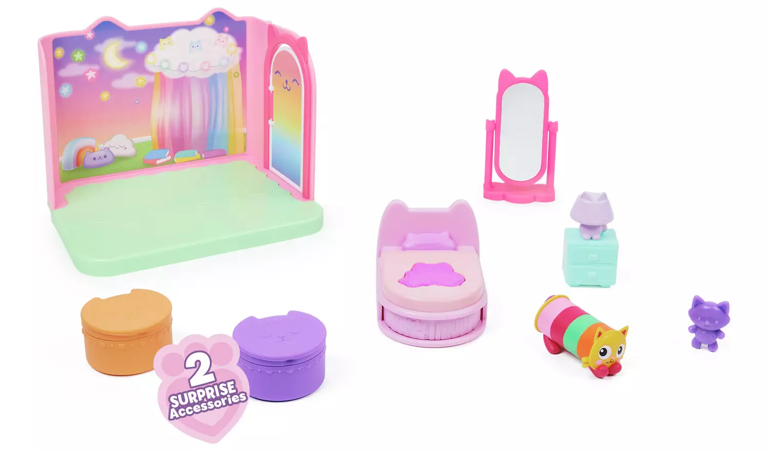 Gabby's Dollhouse Pillow Cat Bedroom