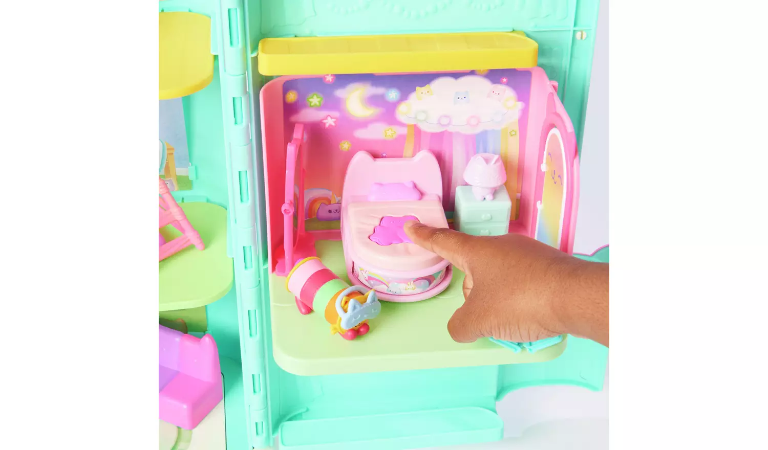 Gabby's Dollhouse Pillow Cat Bedroom