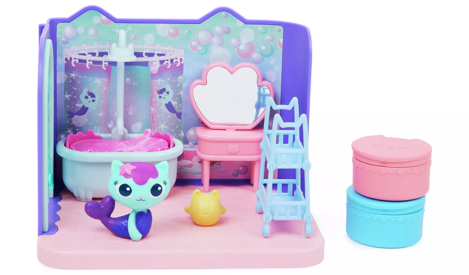 Gabby's Dollhouse Deluxe Room& Bathroom