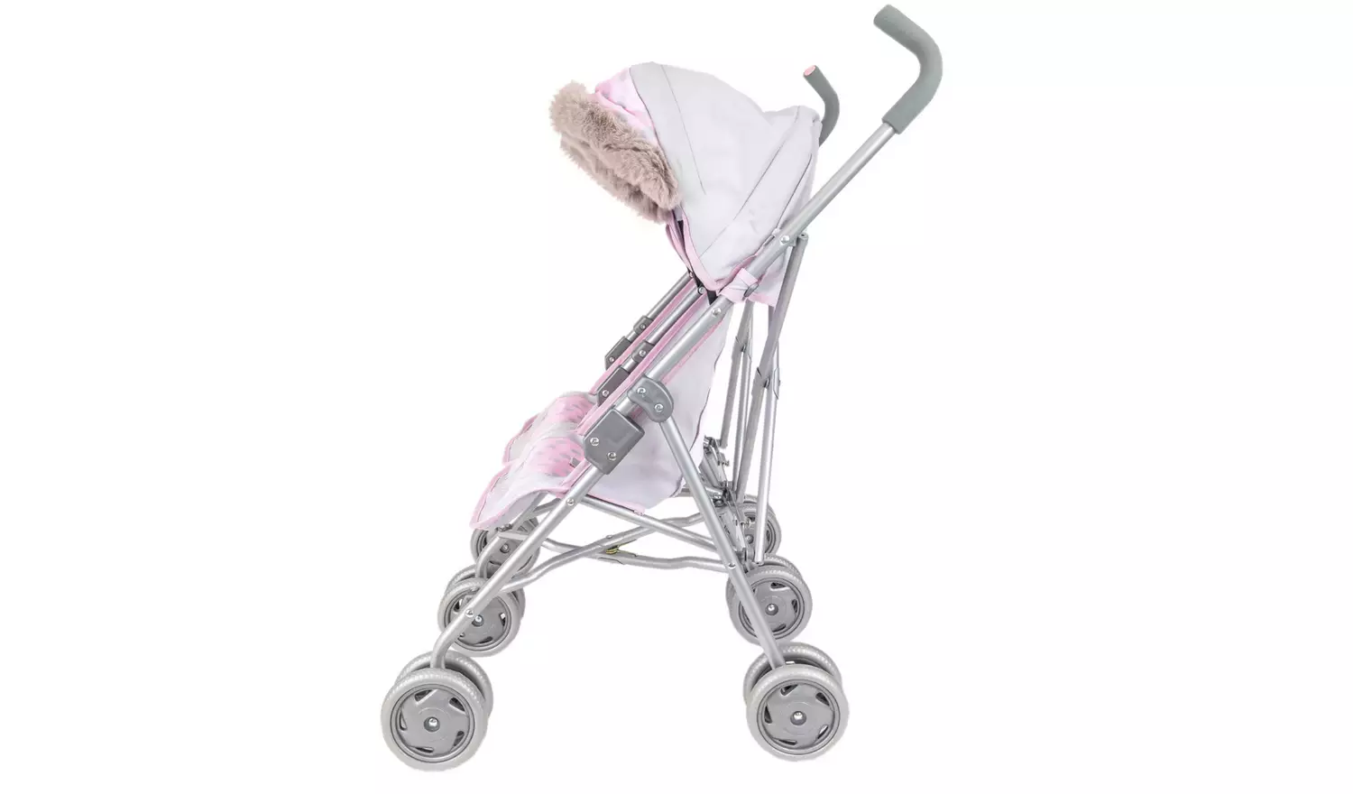 Tiny Treasures Double Folding Dolls Pushchair