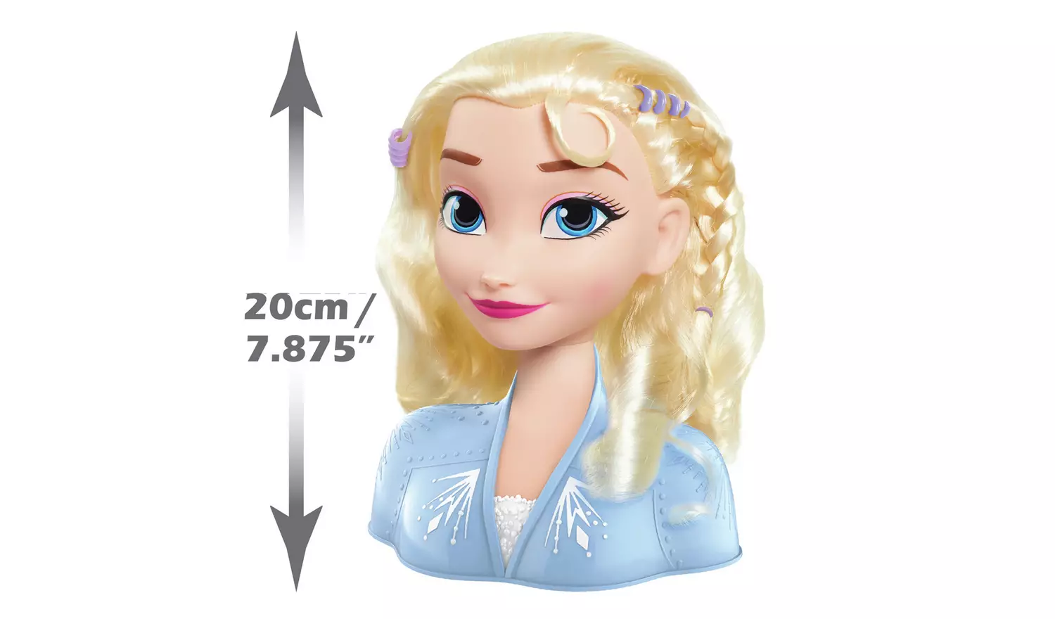 Disney Frozen Elsa Styling Head - 7inch/17cm