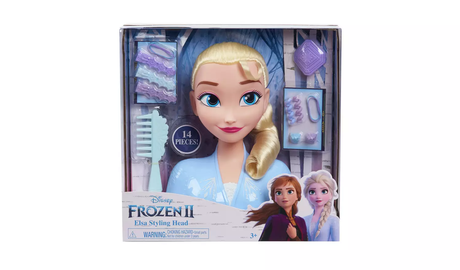 Disney Frozen Elsa Styling Head - 7inch/17cm