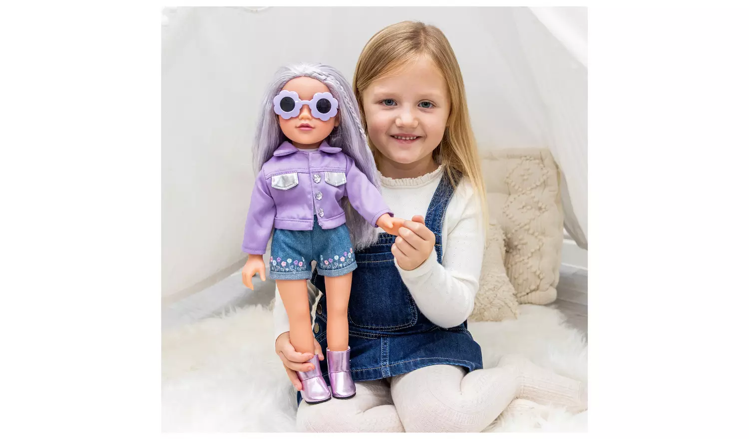 DesignaFriend Connies Friend Eliza Festival Doll-18inch/46cm