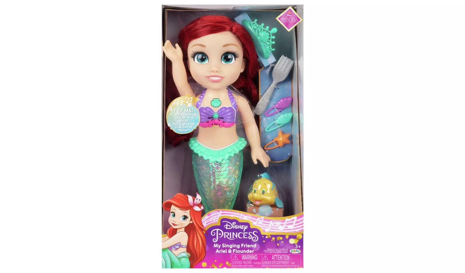 Disney Princess Ariel Singing Doll - 15inch/38cm