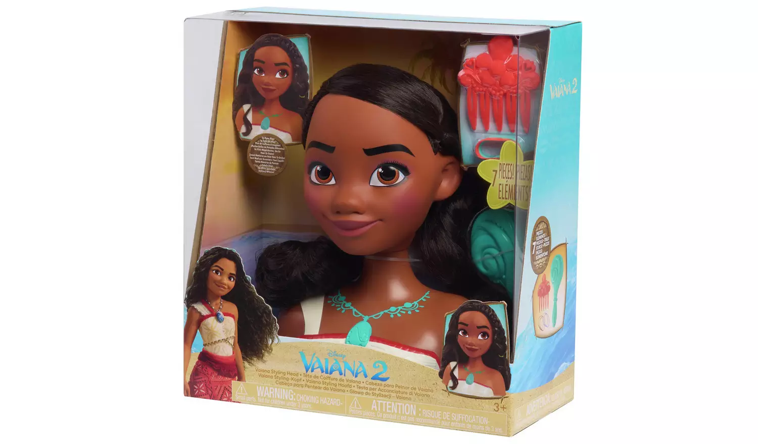 Disney Princess Moana Styling Head