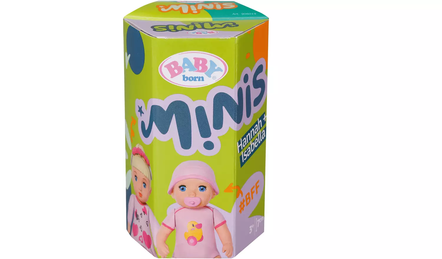 BABY born Minis Double Pack 1 Doll - 4inch/11cm