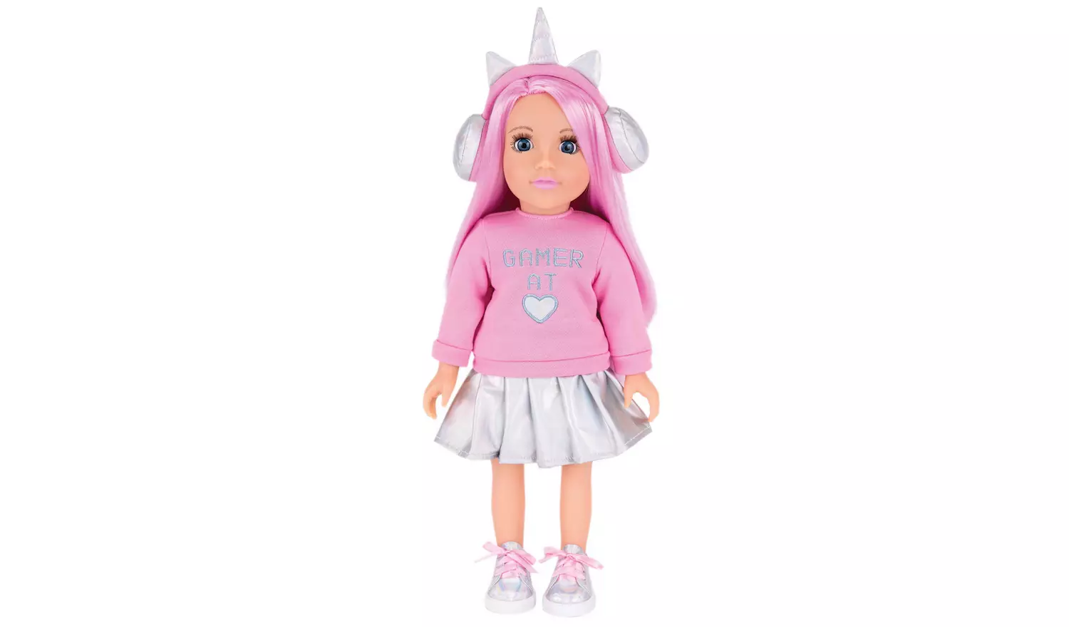 DesignaFriend Connies Candy Girl Gamer Doll - 18inch/46cm