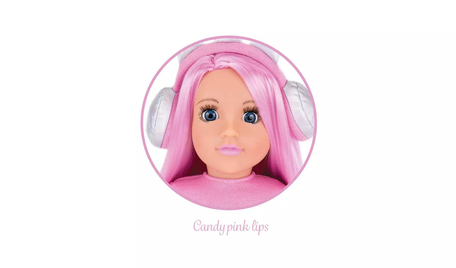 DesignaFriend Connies Candy Girl Gamer Doll - 18inch/46cm