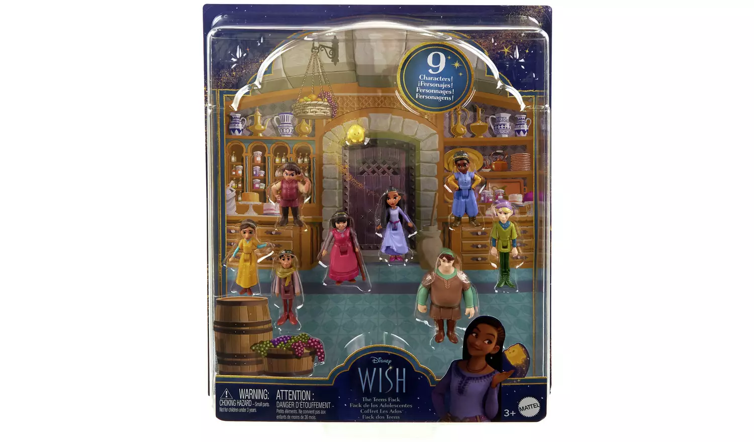 Disney Wish - Asha & Friends Small Doll Figure Set