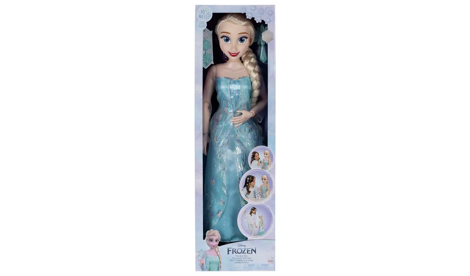 Disney Frozen My Size Elsa Playdate Doll – 32inch/86cm