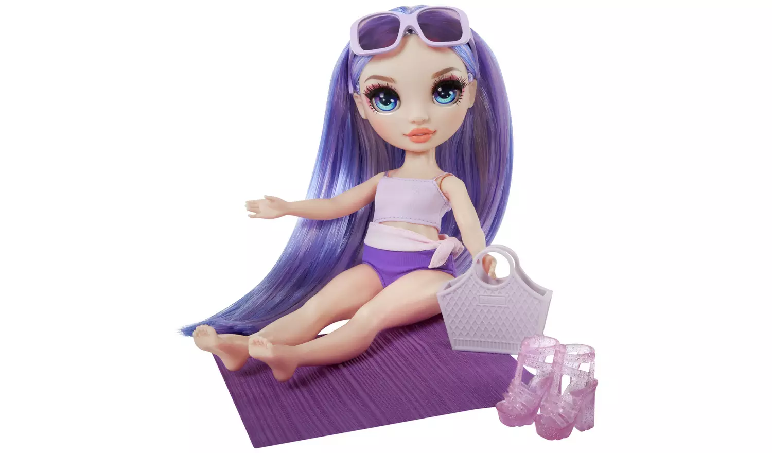 Rainbow High Swim & Style Doll - Violet (Purple) - 27cm