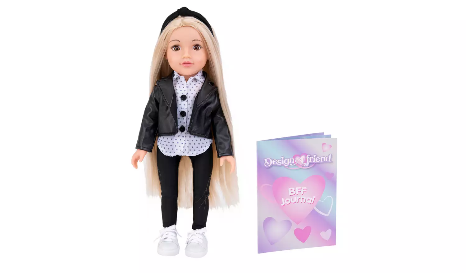 DesignaFriend Connie Fashion Designer Doll - 18inch/46cm
