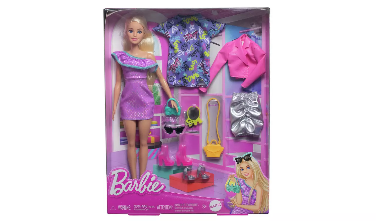 Barbie Fashion Doll - (32cm) Outfit & Accessories Pack