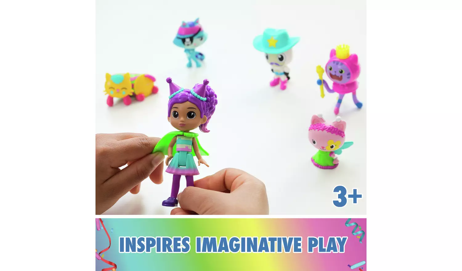 Gabby's Dollhouse Celebration Deluxe Figure Set