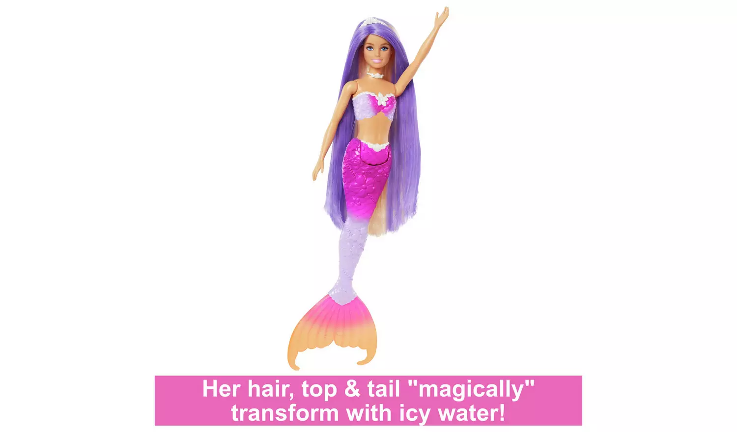 Barbie Malibu Colour Change Mermaid Doll and Accessories