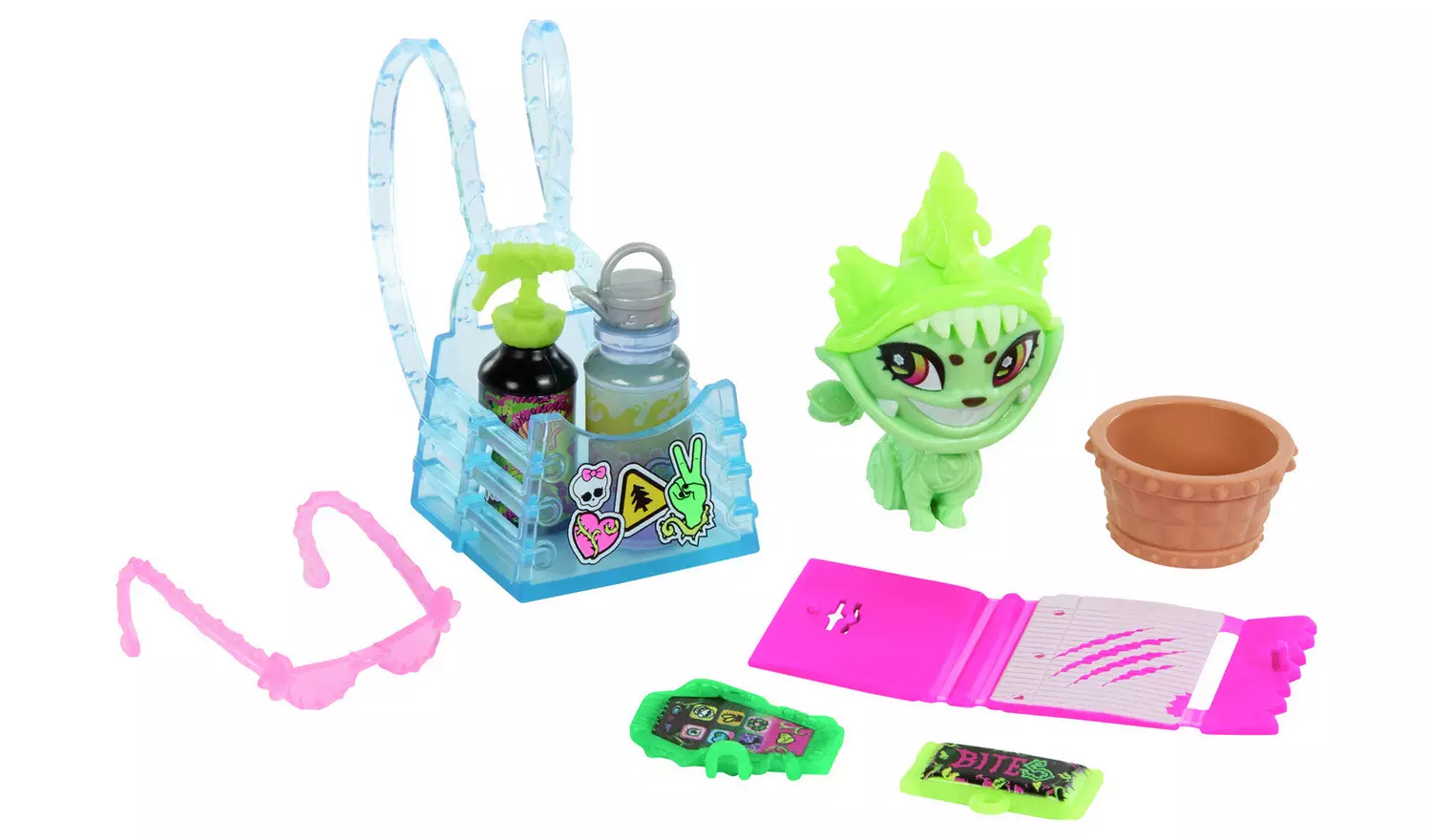 Monster High Venus McFlytrap Doll with Pet Cat & Accessories