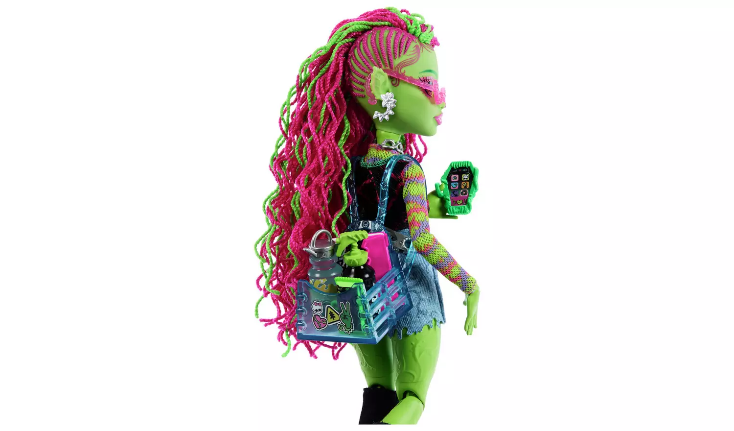 Monster High Venus McFlytrap Doll with Pet Cat & Accessories