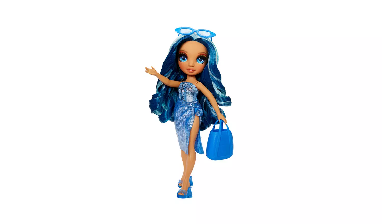 Rainbow High Swim & Style Doll - Skyler (Blue) - 11inch/27cm