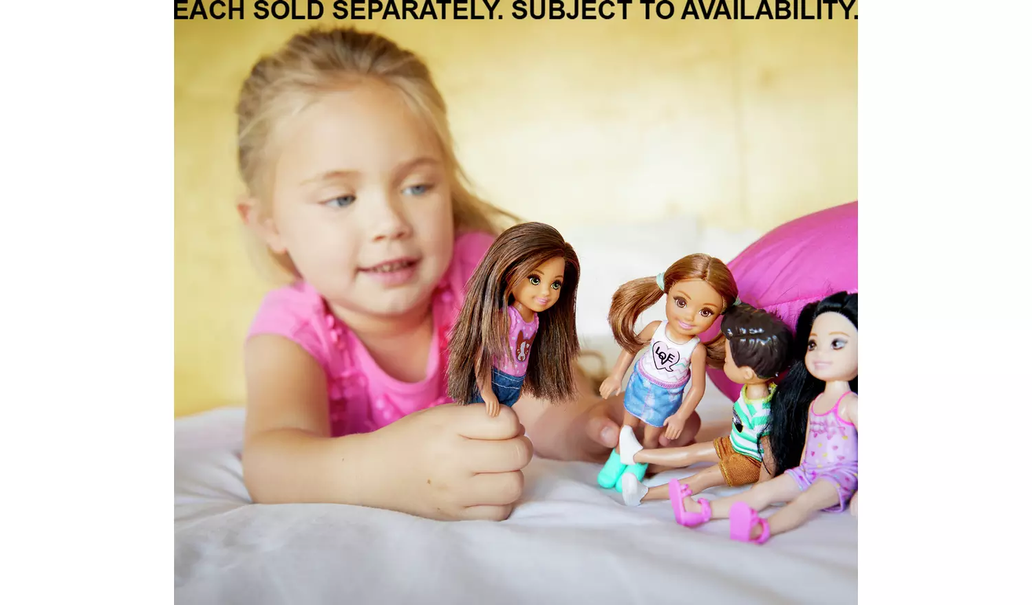 Barbie Club Chelsea 2 Pack Doll Assortment - 5inch/13cm