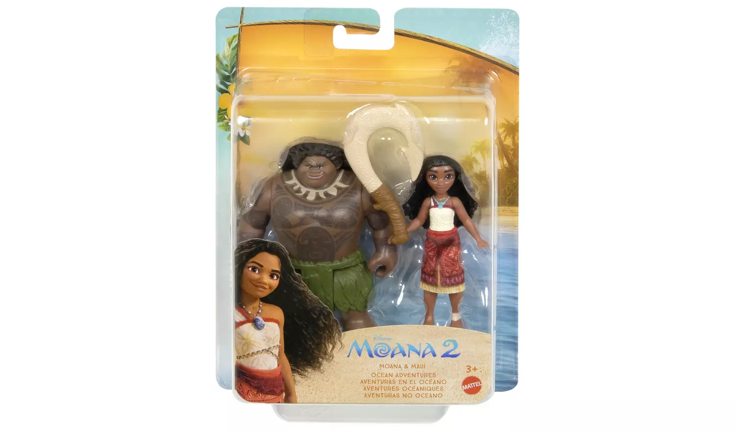 Disney Moana & Maui Ocean Adventures Small Doll & Accessory