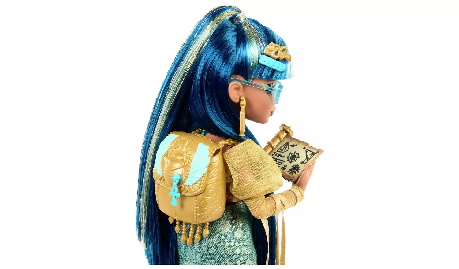 Monster High Cleo De Nile Fashion Doll, pet & Accessories