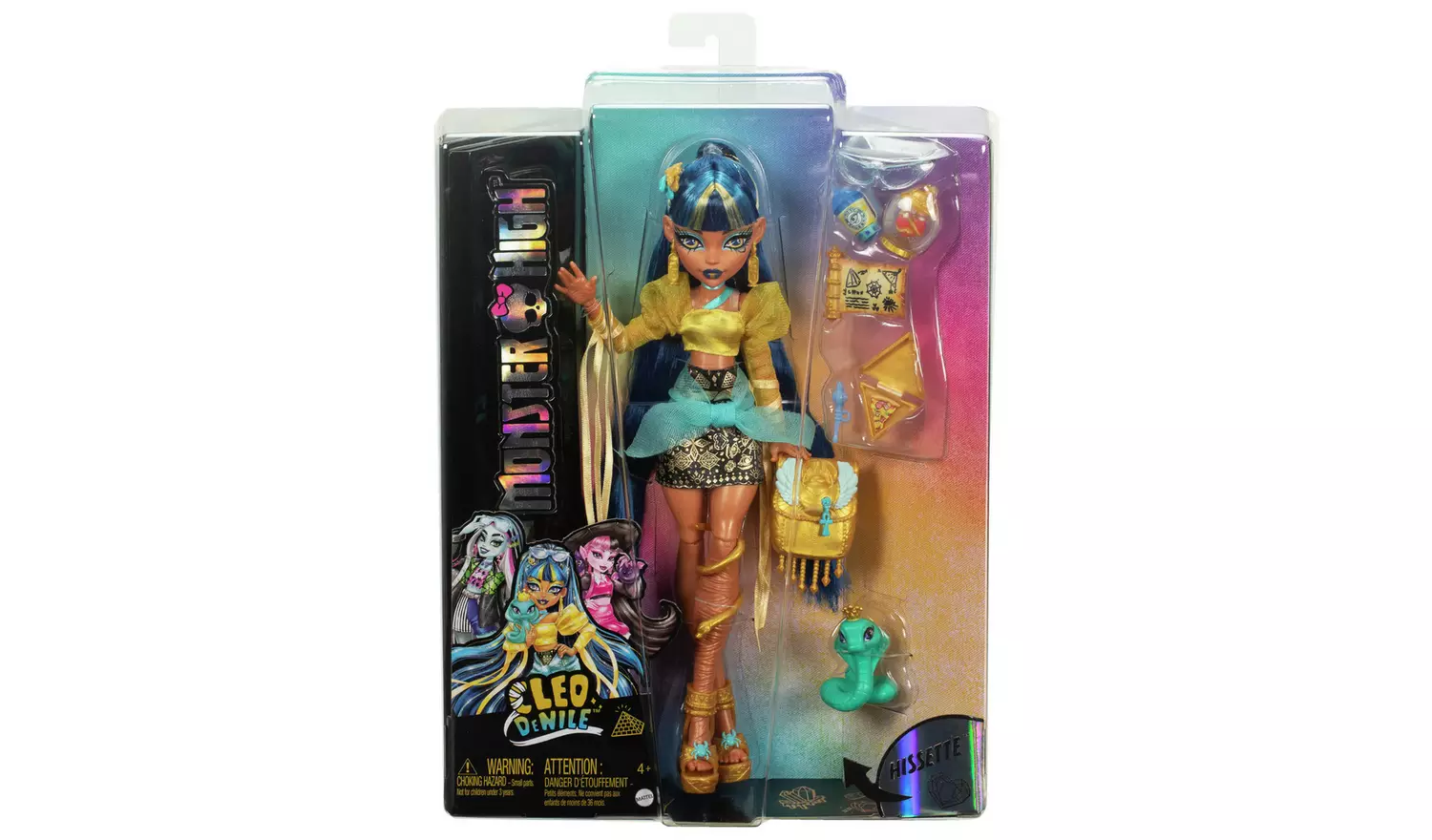 Monster High Cleo De Nile Fashion Doll, pet & Accessories