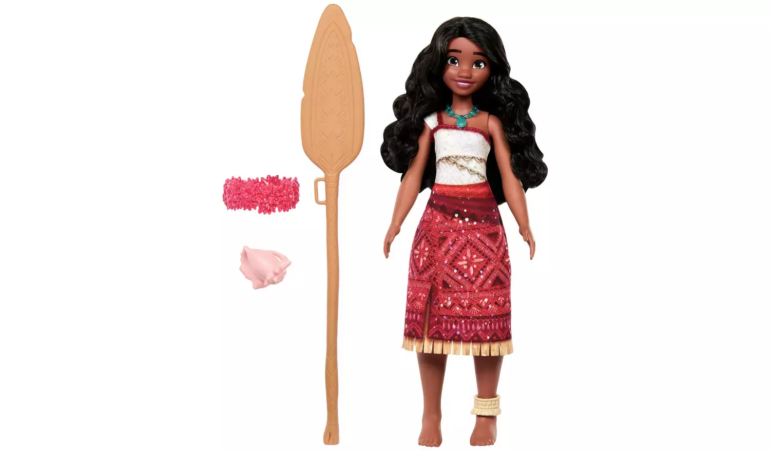 Disney Princess Moana 2 Singing Adventure Doll & Accessories