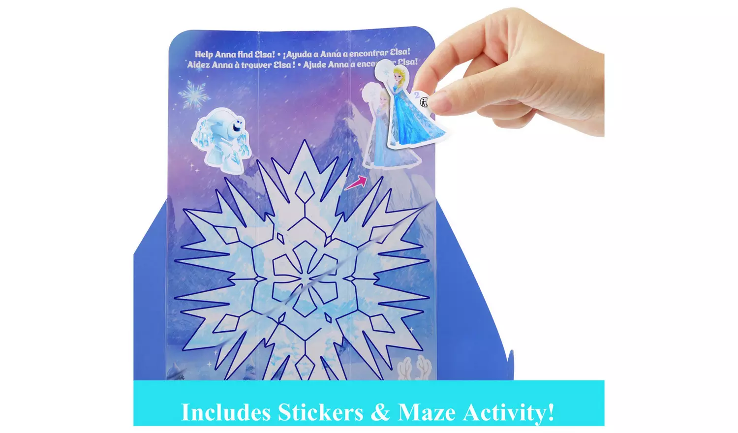 Disney Frozen Spin & Reveal Anna Fashion Doll & Accessories