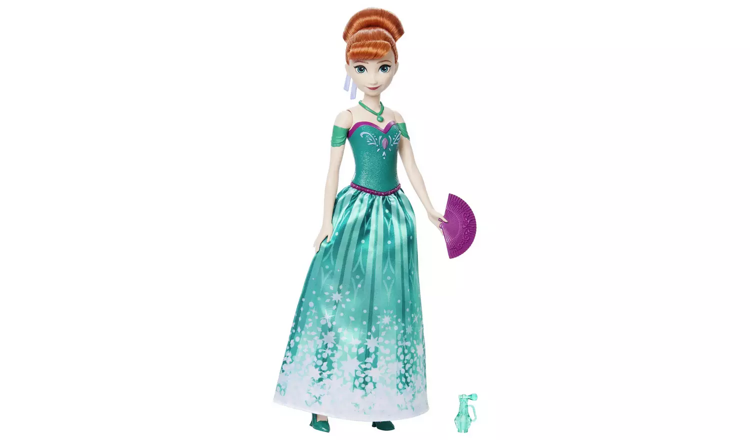 Disney Frozen Spin & Reveal Anna Fashion Doll & Accessories