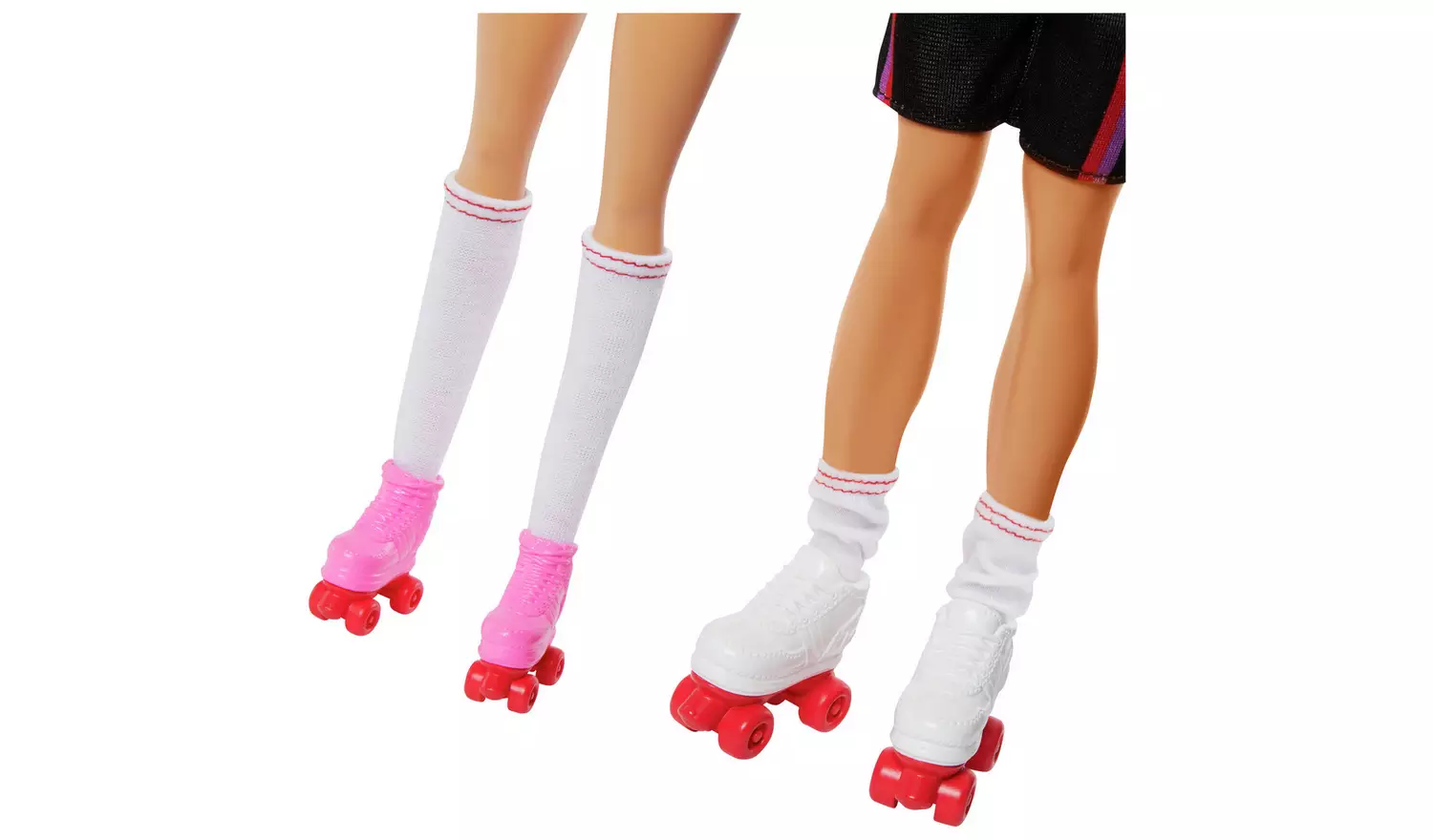 Barbie & Ken roller-skating Fashion Dolls & 6 Accessories
