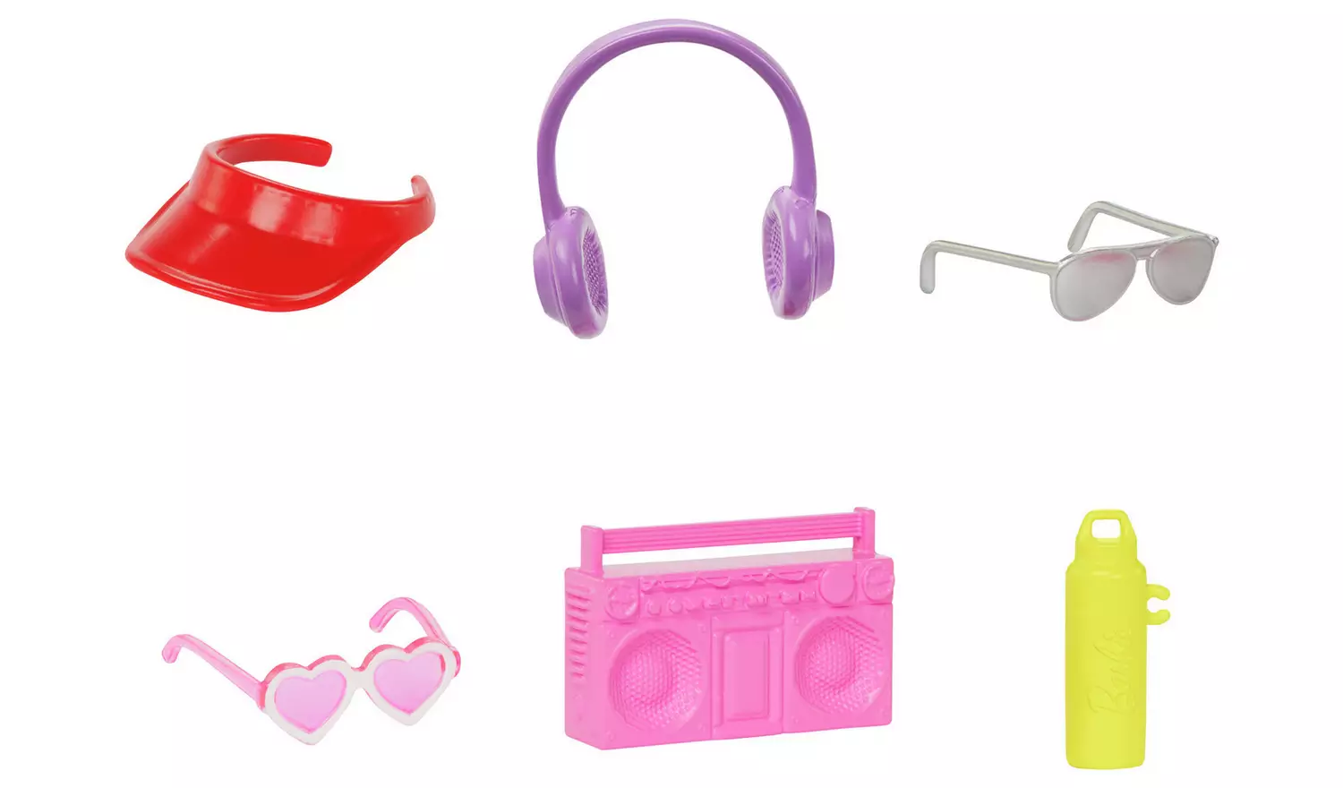 Barbie & Ken roller-skating Fashion Dolls & 6 Accessories