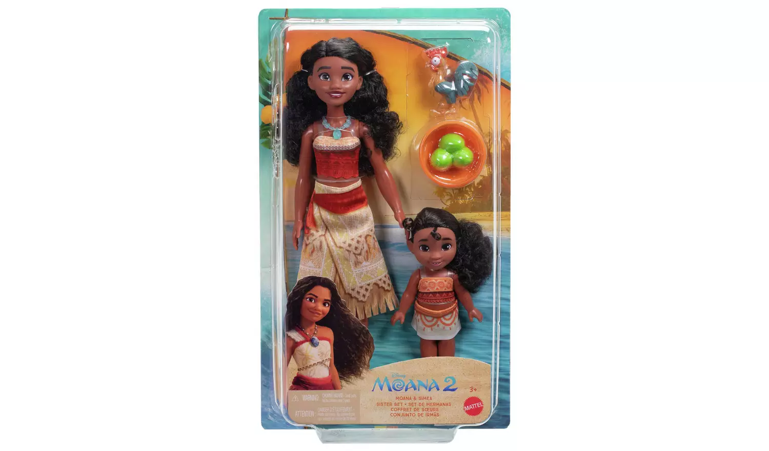 Disney Moana 2Simea Fashion Doll & Anklet Accessory