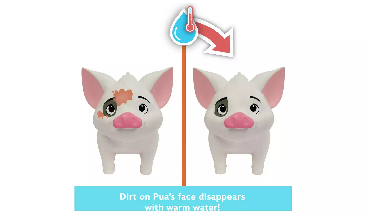 Disney Moana 2 Simea & Pua Bathtime Fun Playset