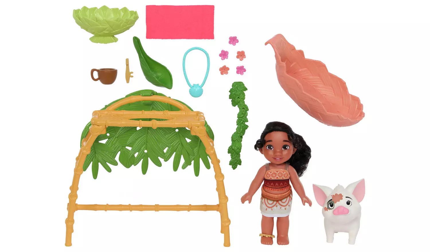 Disney Moana 2 Simea & Pua Bathtime Fun Playset