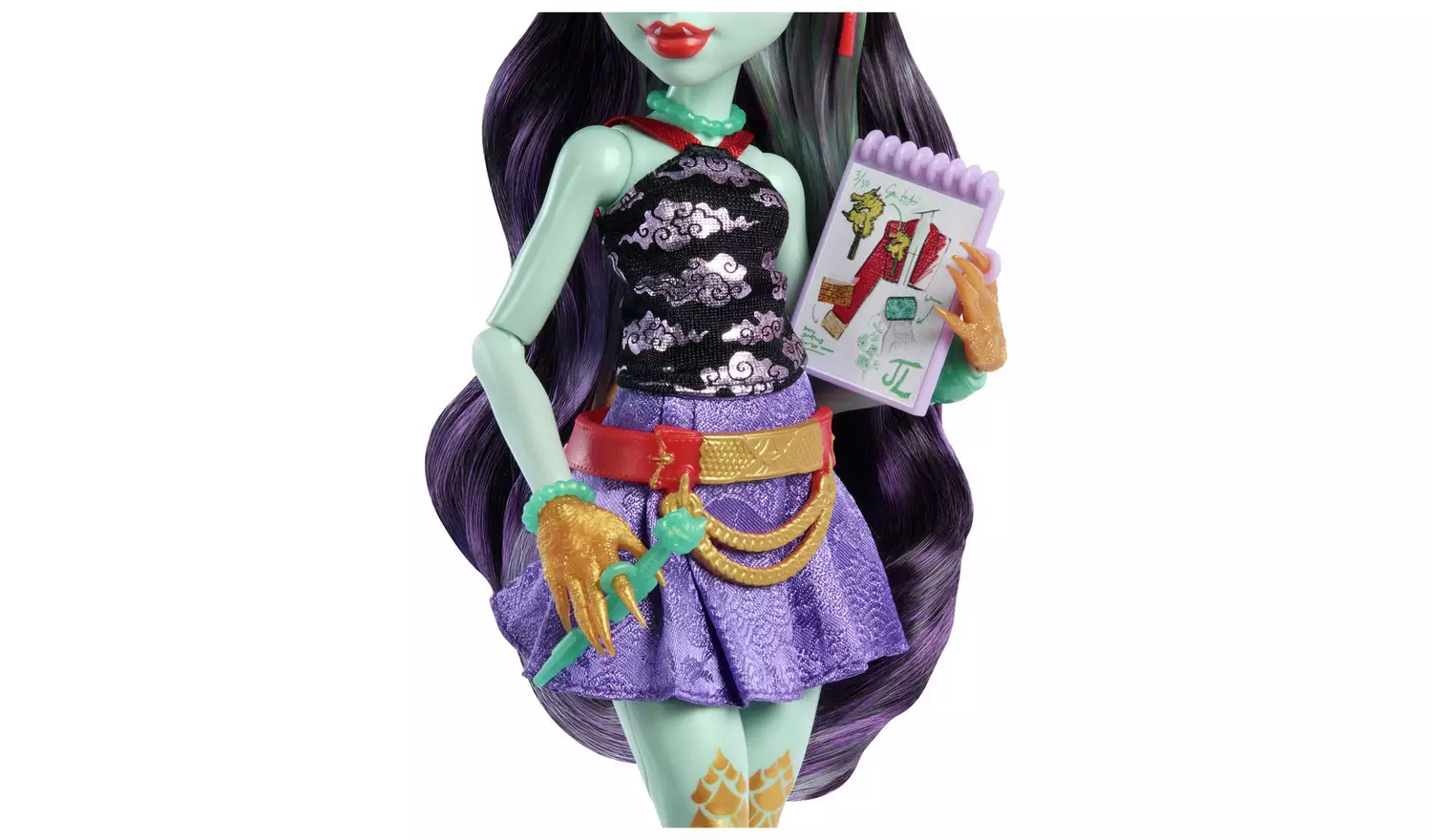 Monster High Jinafire Long Fashion Doll with Accessories
