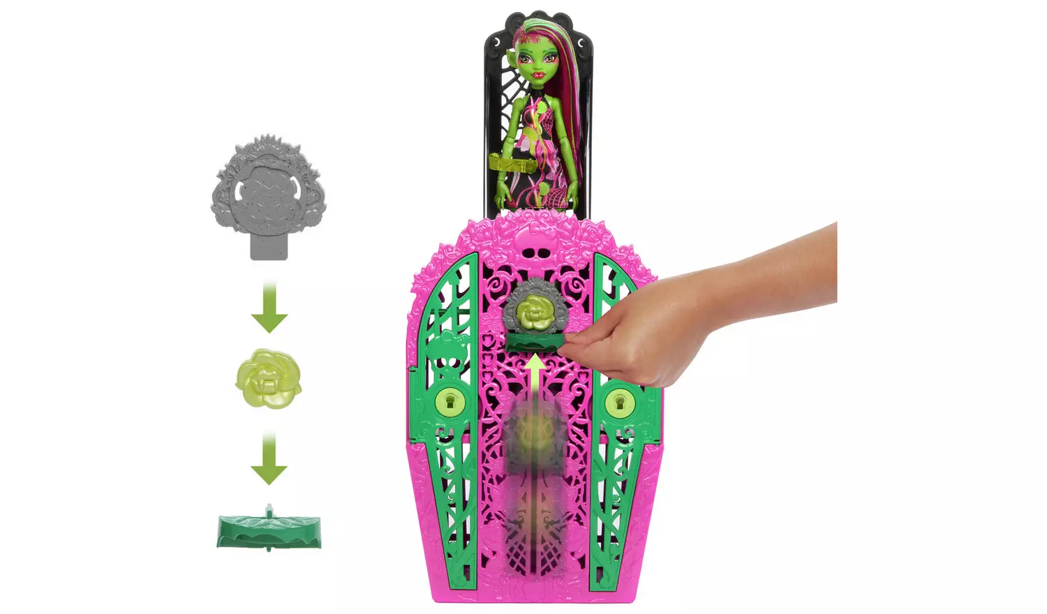 Monster High Skulltimate Secrets Venus Doll & 19+ Surprises