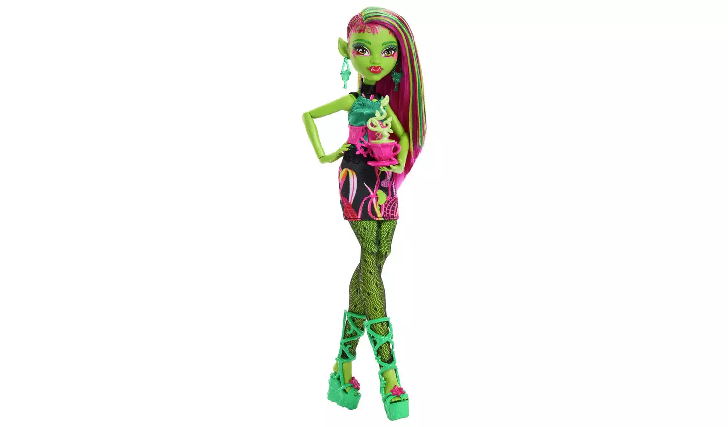 Monster High Skulltimate Secrets Venus Doll & 19+ Surprises